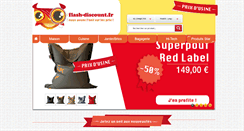 Desktop Screenshot of discount-flash.com